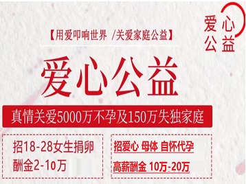 龙岩捐卵助孕生子 爱心志愿者招募